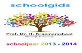 Infoboekje kraemerschool 2013 2014