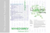LibreOffice nyhedsbrev for februar 2012