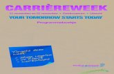Carrièreweek programmaboekje