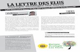 Lettre interne des élus EE-LV Conseil Régional de Basse-Normandie