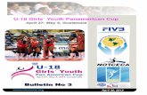 Bulletin No 3 U-18 Pan American Cup - Guatemala