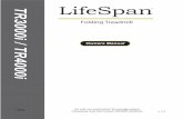 LifeSpan TR3000i/TR4000i Treadmill Owner's Manual