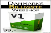 WebShop Design C-Soft.dk V1