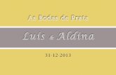 Bodas de prata Luís e Aldina