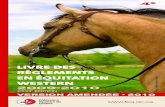 Livre des règlements en équitation western 2010