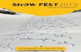 Brosura Snow Fest 2013