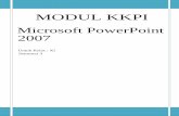 Modul Microsoft Powepoint 2007