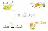 That Dish Logo Design