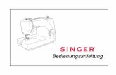 SInger 1507 kezelési utasítás (NÉMET)