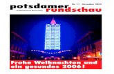 Potsdamer Rundschau, Ausgabe Dezember 2005