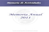 MEMORIA ANUAL ICAC 2011
