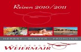 Weiermair Reisen 2010/2011