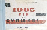 1905 рік на Сумщині