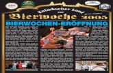 Bierfestzeitung 2005 - 1. Ausgabe vom 30.07.2005