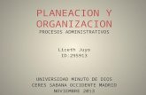 planeacion y organizacion