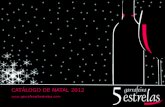 Garrafeira 5 Estrelas - Catálogo de Natal 2012