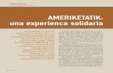 Ameriketatik: Una experiencia solidaria