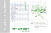 LibreOffice nyhedsbrev for Juli 2012