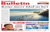 Kalahari Bulletin 16 Mei 2013