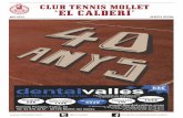 40 anys Club Tennis Mollet 'El Calderí'