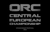 ORC 2013 Sponsorship Proposal