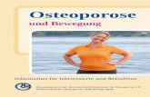 Osteoporose und Bewegung