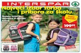 Interspar katalog - sve za školu