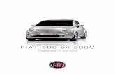 2010 Fiat 500 prijslijst 100615