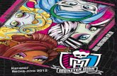 Monster High spring summer 2012