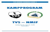 Kampprogram TVS - NYMOIF 210412