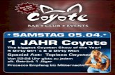 Coyote Club Neumarkt - Flyer