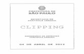 clipping impresso