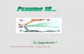 Psaume 010 - Part 1