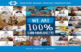 2013 Greater Miami Jewish Federation Annual Report