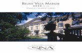La brochure del Relais Villa Matilde