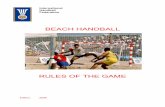 Reglas Handball - Ingles