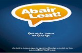 AbairLeat BEO- Leabhrán Eolais