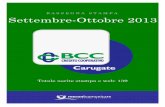 2013 09/10 Rassegna Stampa BCC Carugate