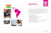 Plan infosheet Bolivia - Bereikt