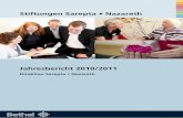 Jahresbericht der Stiftungen Sarepta | Nazareth 2010_2011