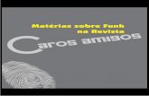 Revista Caros Amigos - matérias sobre Funk Carioca