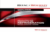 Catalogue Réfrigération Refac Wolseley avril 2013
