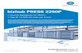 Bizhub press 2250p datablad sv