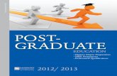 Postgraduate Education 2012 Information Guide