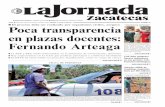 La Jornada Zacatecas, Viernes 15 de Julio de 2011