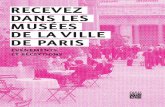 Brochure événements et réceptions | Paris Musées