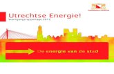 Utrechtse Energie: Voortgangsrapporatge 2012