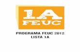 Programa 1a FEUC 2012