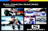 FW14 SALOMON XC Racing Kuvasto