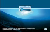 Límite Exterior de la Plataforma Continental - Presentación Argentina